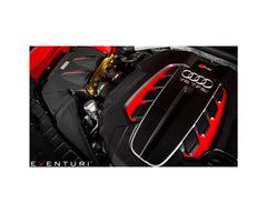 Eventuri Black Carbon Fiber Air Intake System Audi C7 RS6 | RS7 2002-2017.