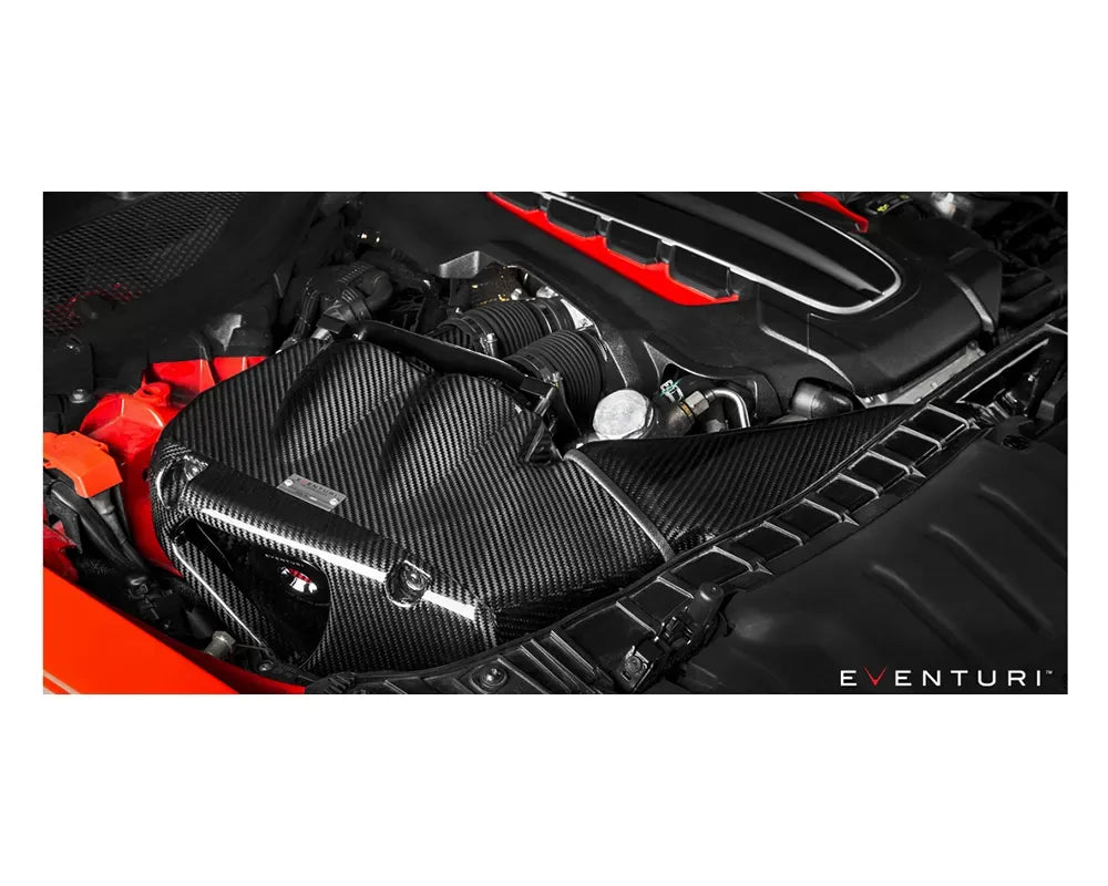 Eventuri Black Carbon Fiber Air Intake System Audi C7 RS6 | RS7 2002-2017.