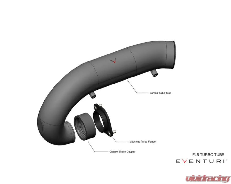 Eventuri Carbon Charge Pipe Honda Civic Type R FL5 2022+