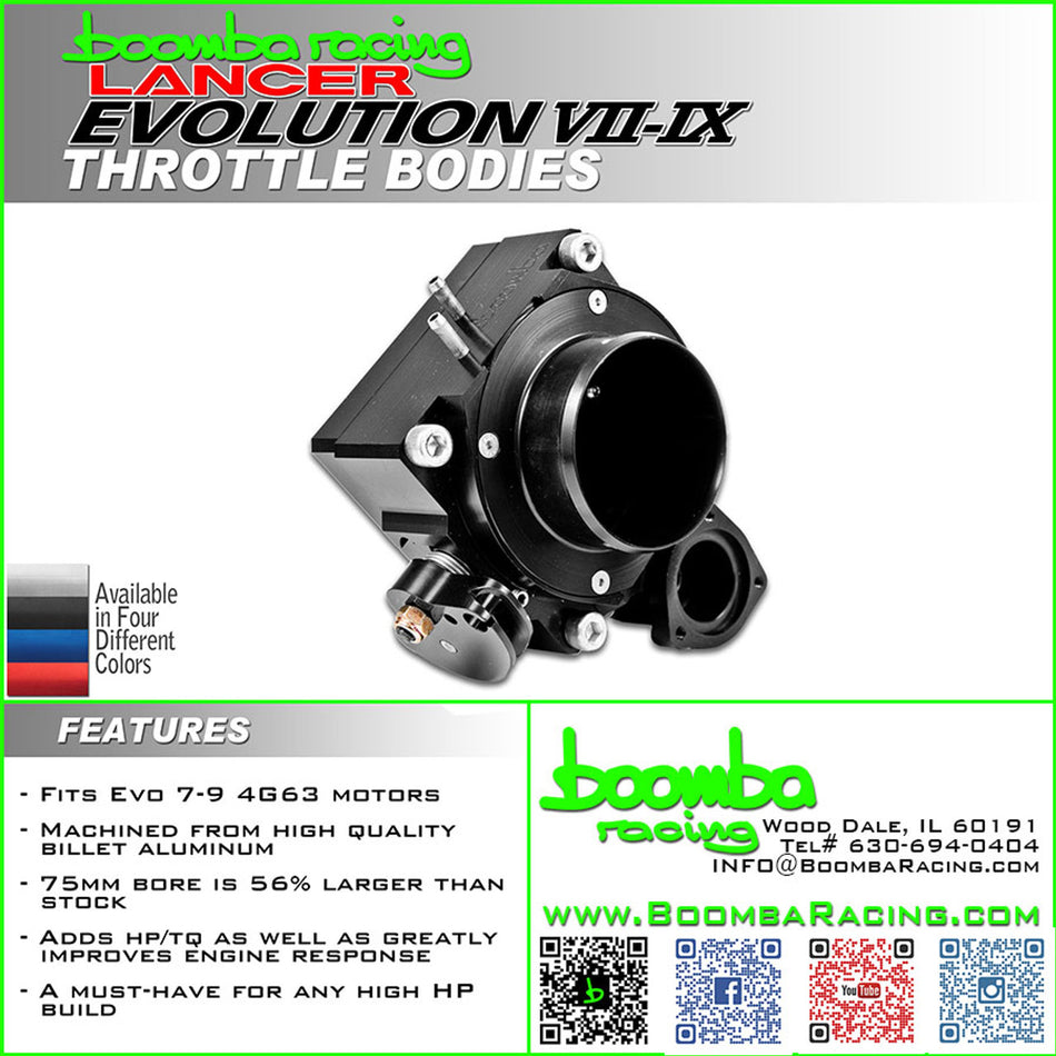 EVO 8-9 75MM THROTTLE BODY