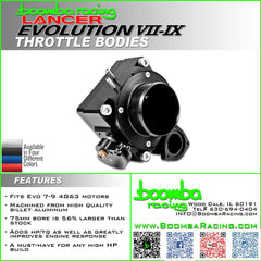 EVO 8-9 75MM THROTTLE BODY.