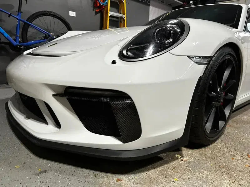 Carbon Fiber Front Splitter Canard - Porsche 911 GT3RS.