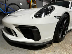 Carbon Fiber Front Splitter Canard - Porsche 911 GT3RS.