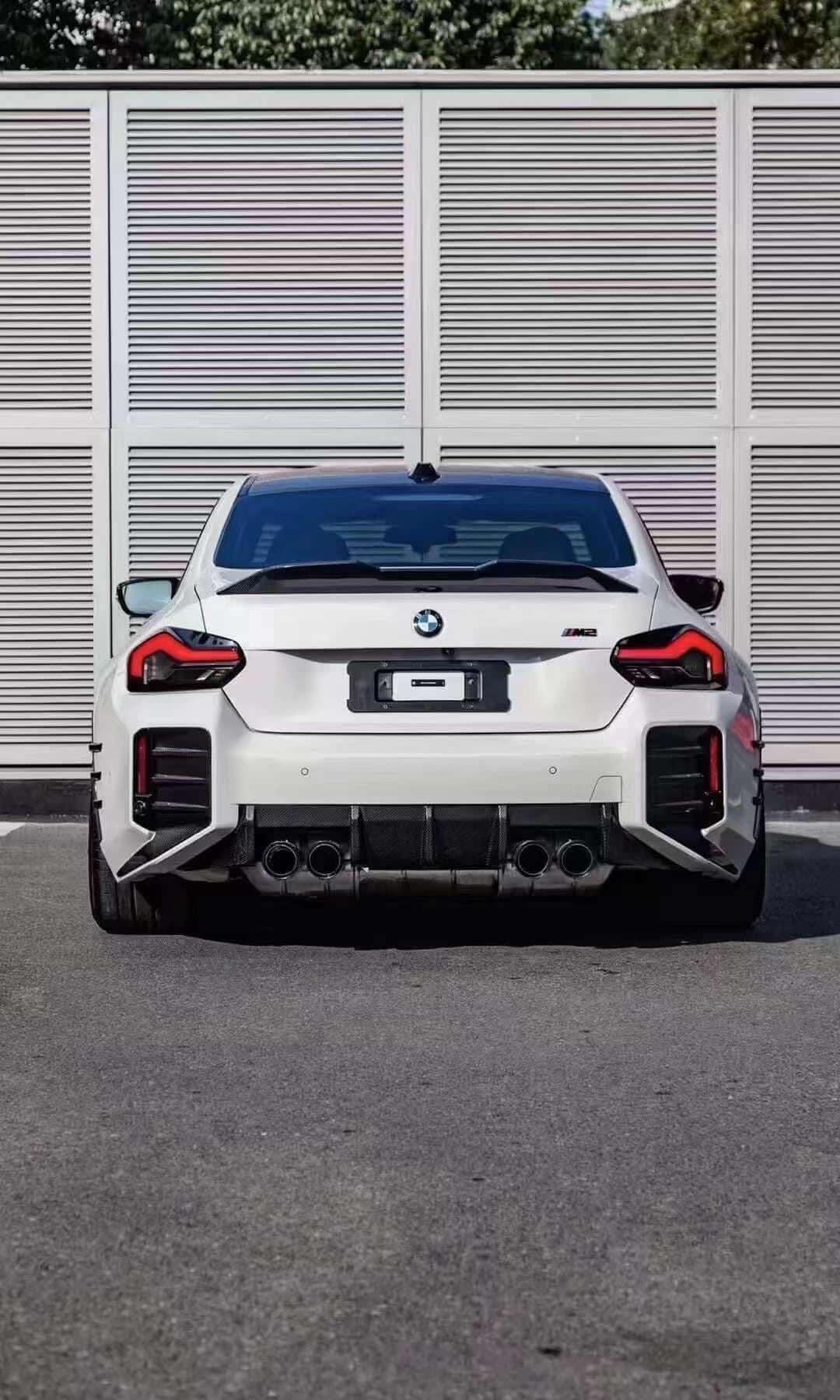 OEM Style Carbon Fiber Rear Diffuser - BMW G87 M2.