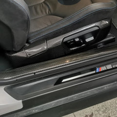 Carbon Fiber Side Seat Covers - BMW M2 F87 M3 F80 F81 M4 F82.