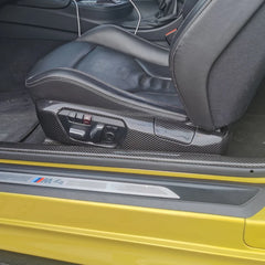 Carbon Fiber Side Seat Covers - BMW M2 F87 M3 F80 F81 M4 F82.