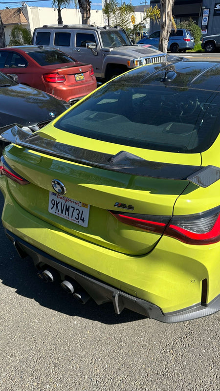 M Performance Style Carbon Rear Spoiler wing - BMW.