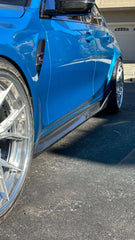 M Performance Style Carbon Fiber Side Skirts - BMW G80 M3.