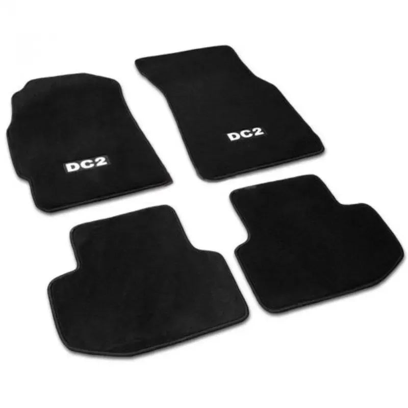 NRG Floor Mats DC2 Logo 4-Piece Acura Integra DC2 1994-2001.