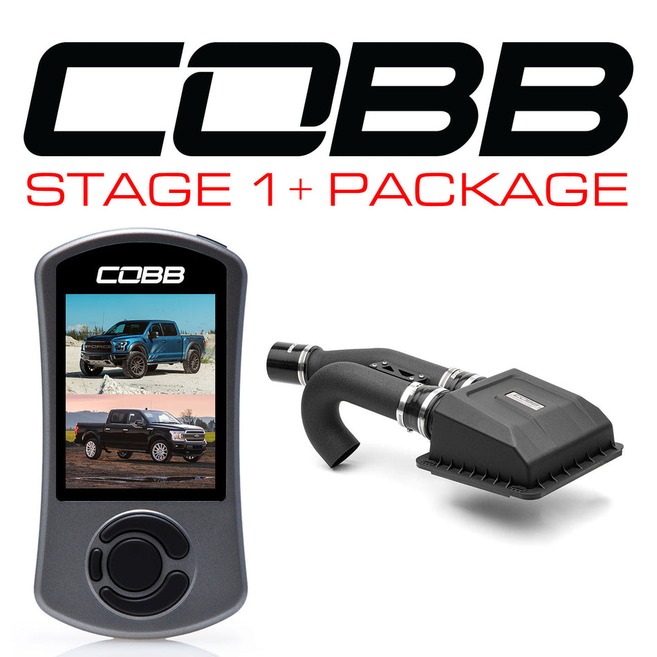 Cobb 17-19 Ford F-150 Raptor Stage 1+ Power Package w/TCM Flashing