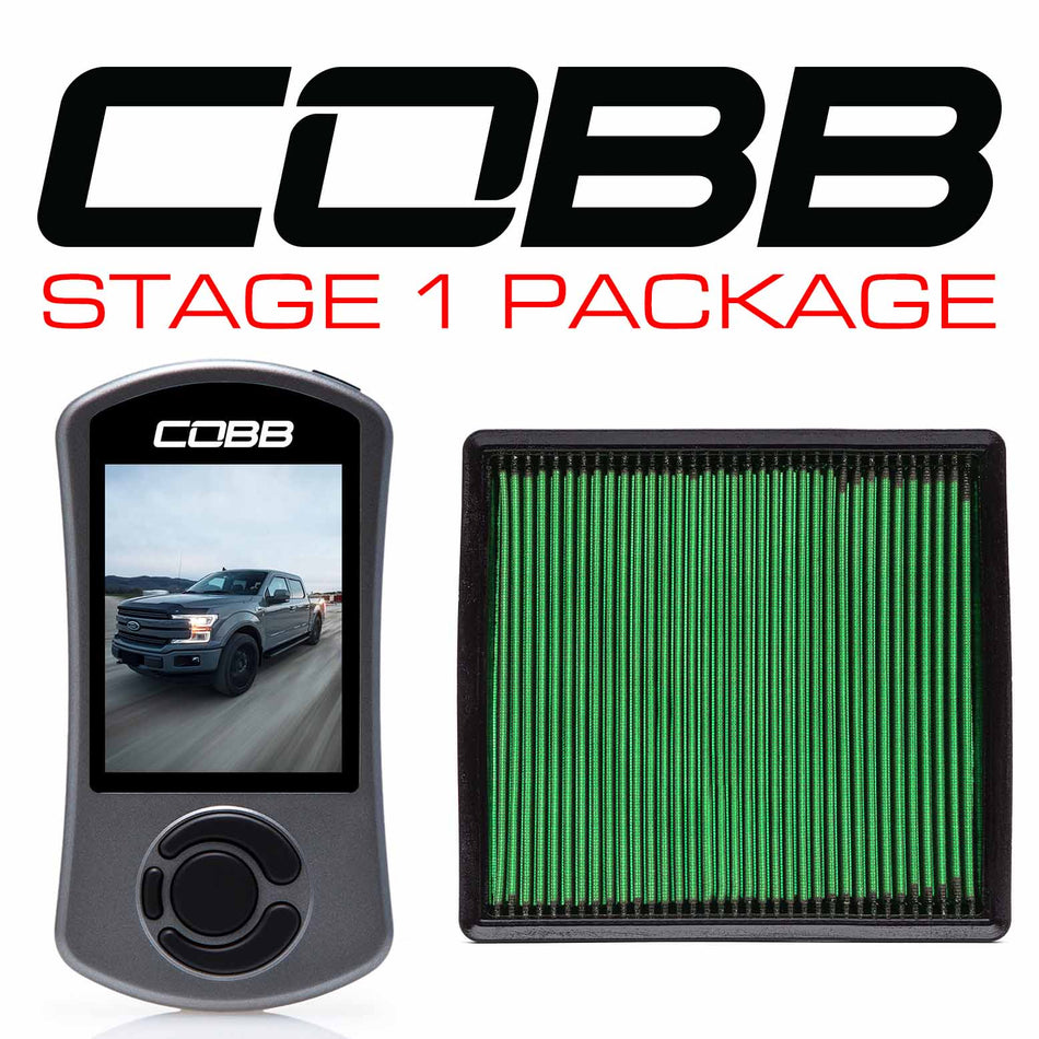 Cobb 17-19 Ford F-150 EcoBoost 3.5L Stage 1 Power Package w/TCM