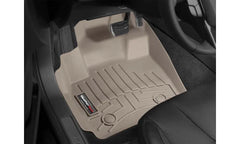 WeatherTech FloorLiner DigitalFit Tan Front Fits Vehicles w/2 Retention Hooks Device On The Drivers/Passenger Side Tesla S 2012-2014