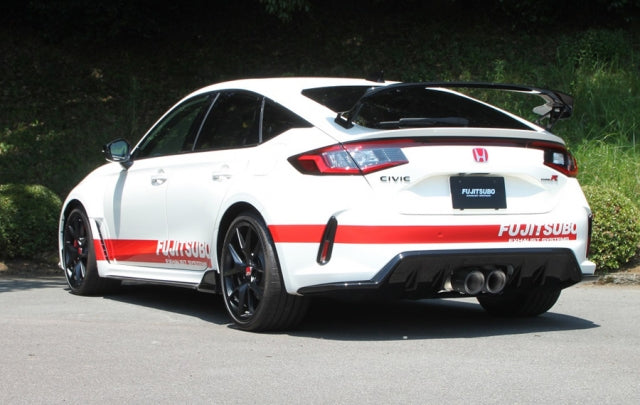 Fujitsubo A-RM+C Titanium Exhaust boosting 2023+ Civic Type R power, torque, lightweight high-impact upgrade