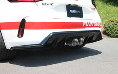 Fujitsubo A-RM+C Titanium Exhaust boosting 2023+ Civic Type R power, torque, lightweight high-impact upgrade