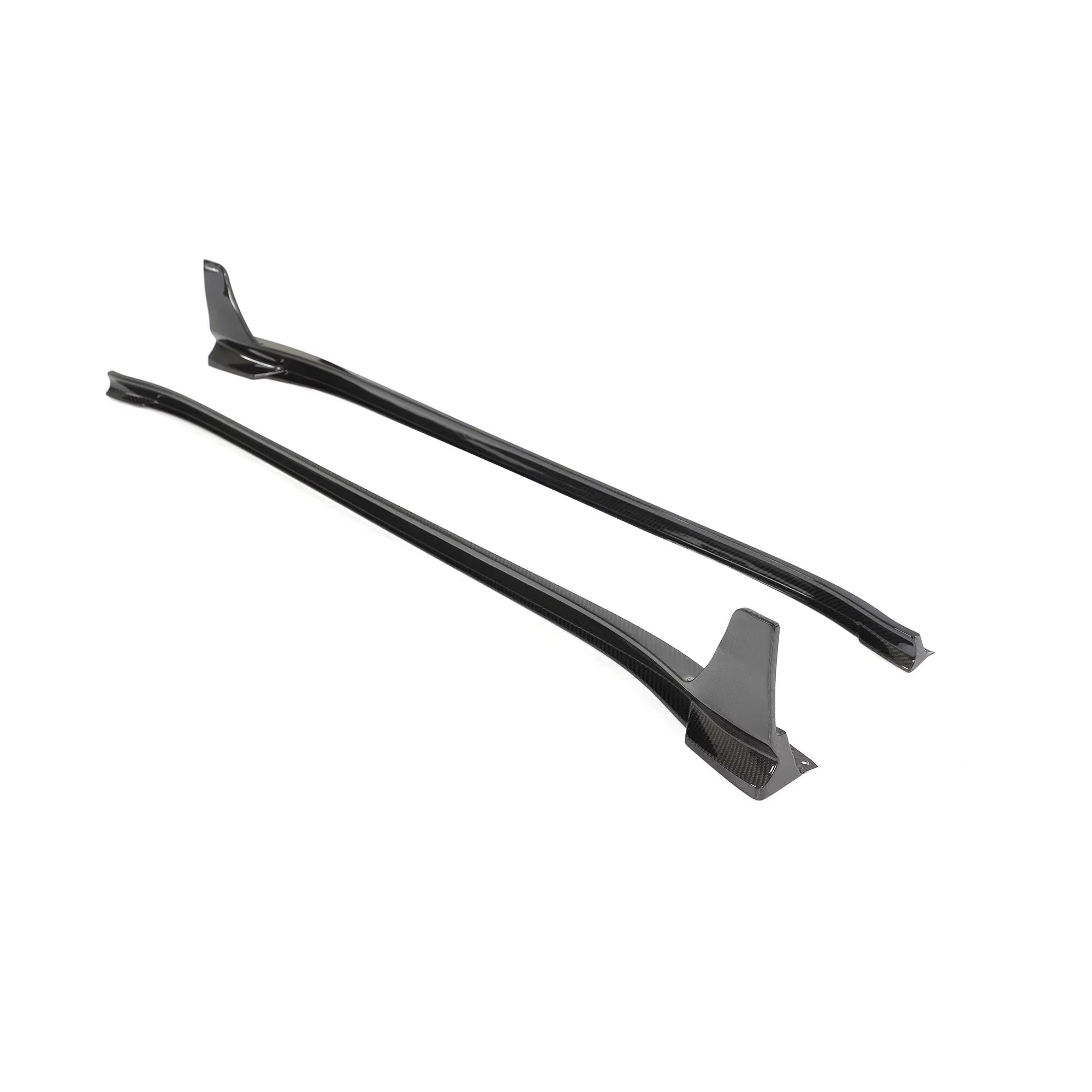 OEM Style Carbon Fiber Side Skirts w/ Winglet - Porsche 911 992 2019-2023.