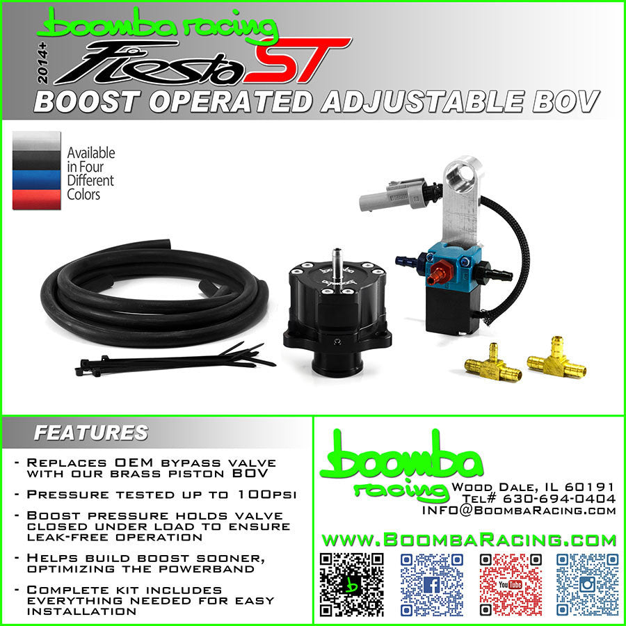 Ford EcoBoost Adjustable Boost Operated Blow Off Valve (BOV)