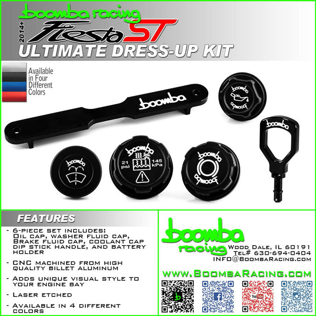 FIESTA ST ULTIMATE ENGINE DRESS UP KIT.