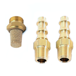 3 Port Boost Control Solenoid (BCS) Fittings and Breather Filter.