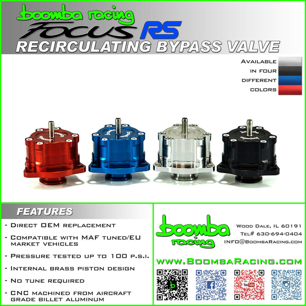 FOCUS RS BYPASS VALVE.