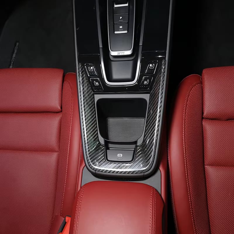 Carbon Fiber Interior Center Console - Porsche 911 992 2019-2024.