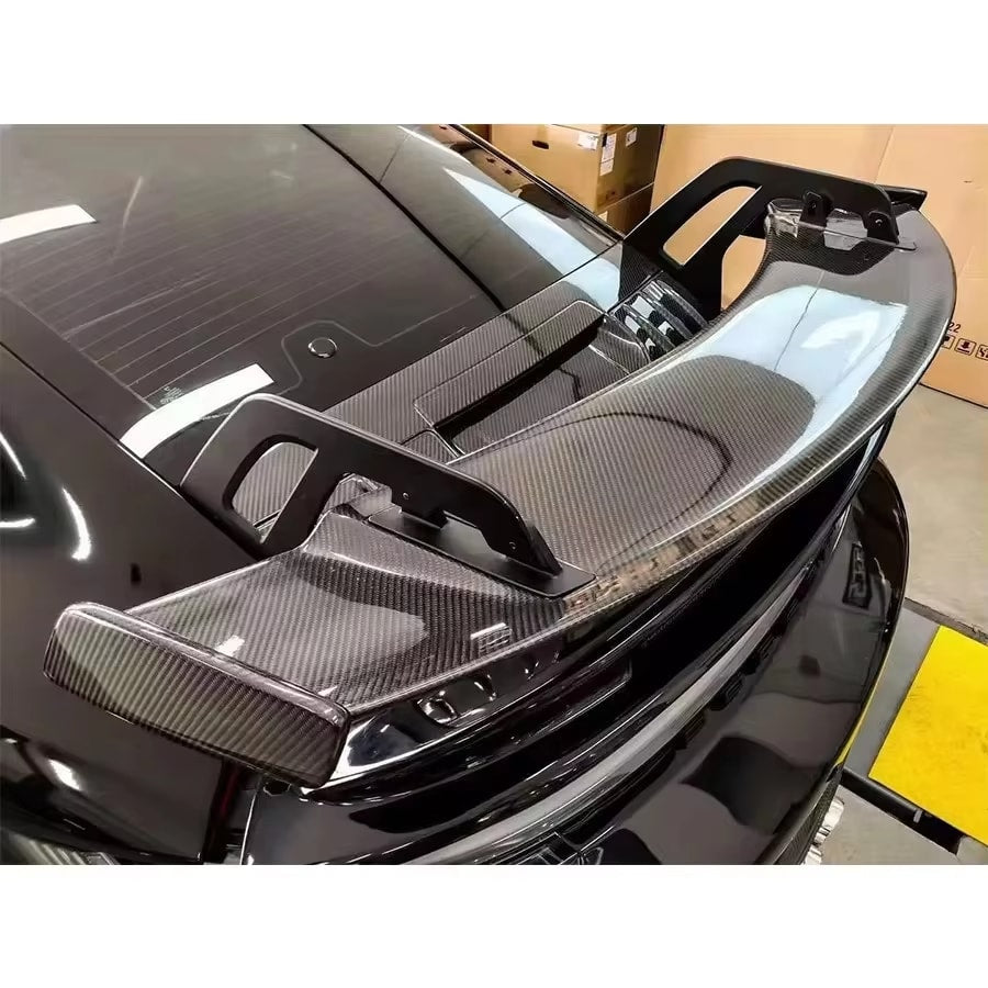 GT3 Style Wing Dry Carbon Fiber - Porsche 911 992 Carrera.