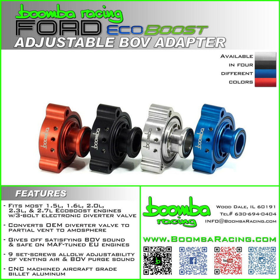 FORD EB ADJUSTABLE BOV ADAPTER V1.