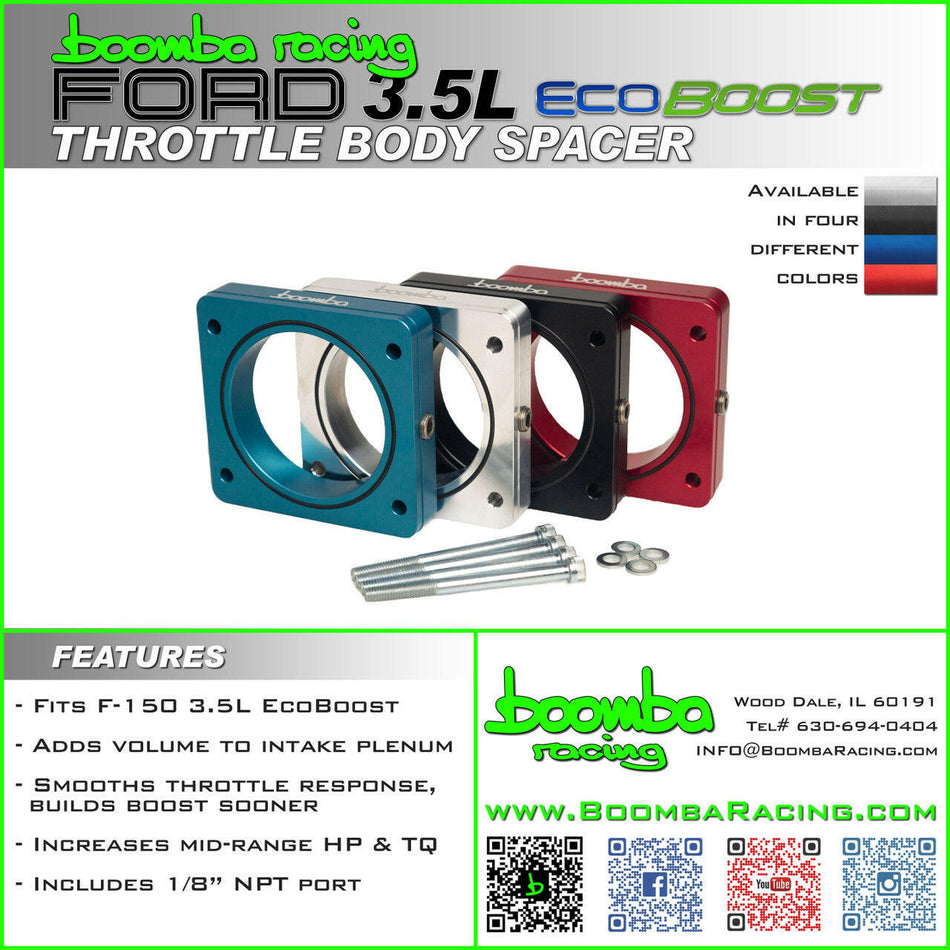 FORD EB 3.5L THROTTLE BODY SPACER.