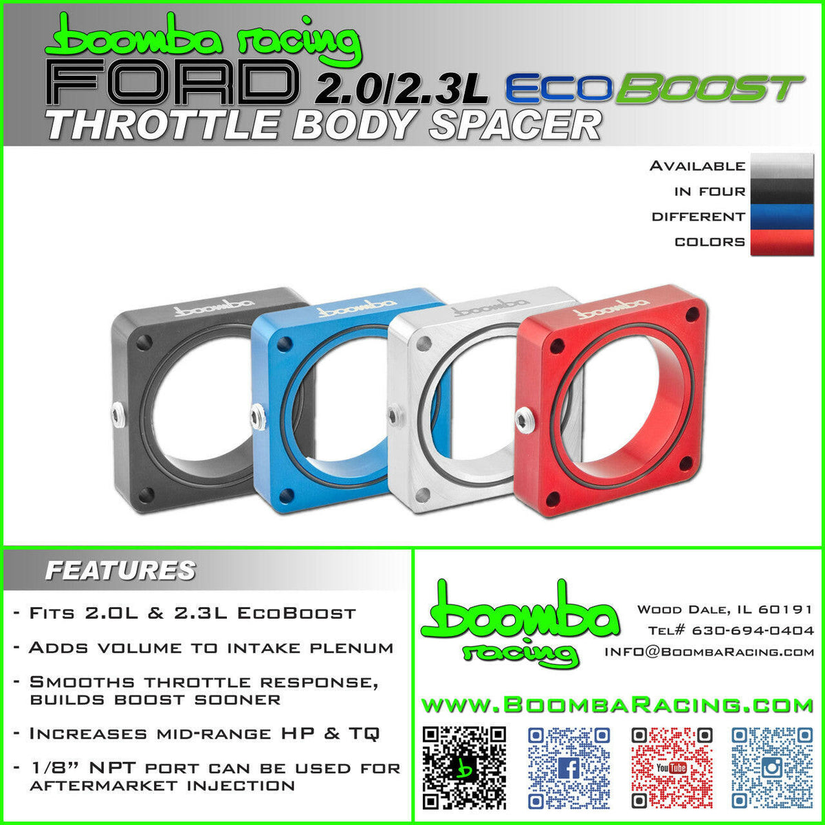 FORD 2.0/2.3 EB THROTTLE BODY SPACER.