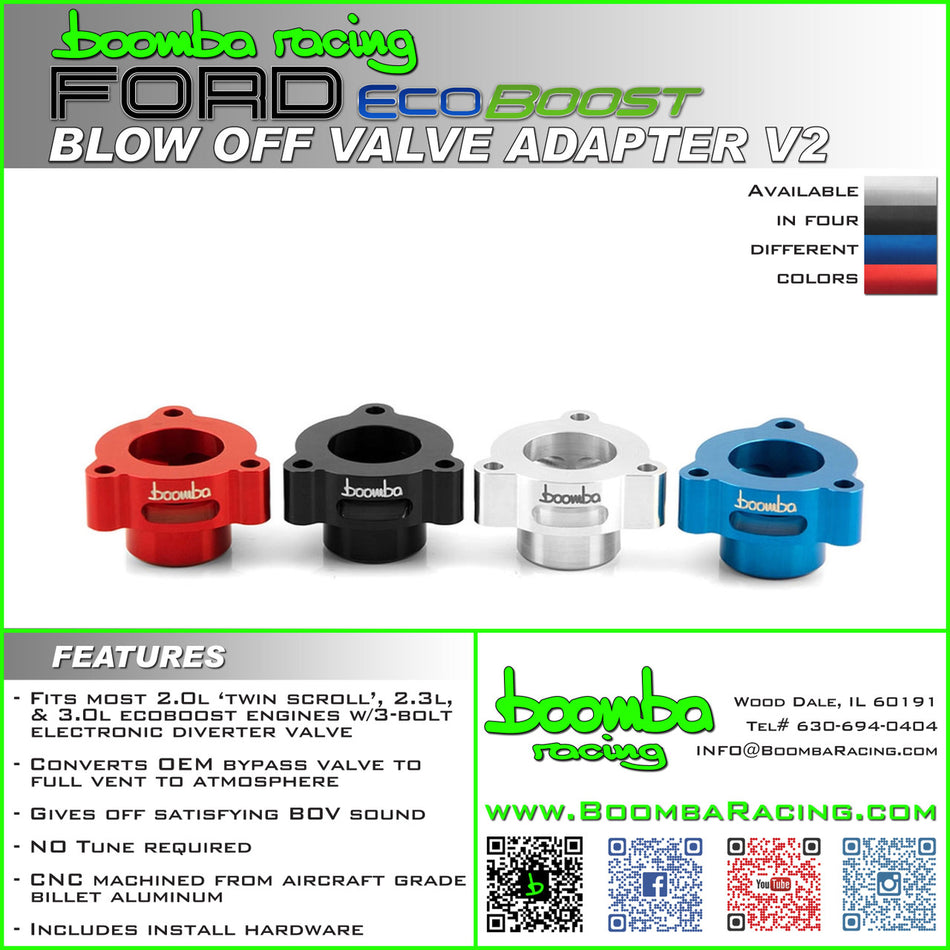 Ford EcoBoost Blow Off Valve (BOV) Adapter V2