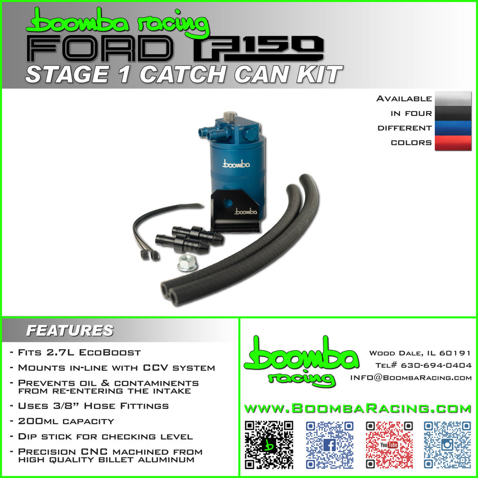 F-150 STAGE 1 CATCH CAN KIT