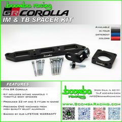 GR Corolla Intake and Throttle Body Spacer Kit.