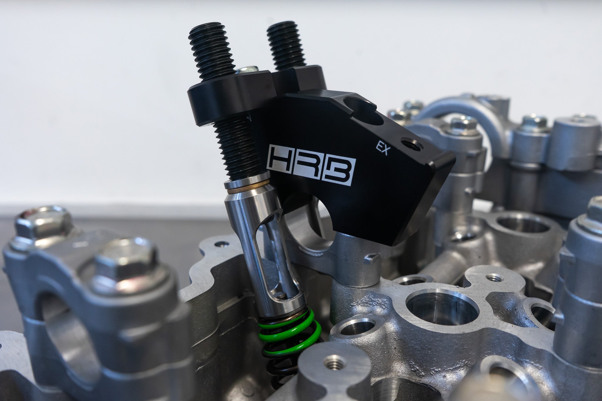 HRB toyota GR Yaris In Car valve spring tool - On cylinder head