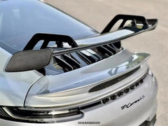 GT3 Style Wing Dry Carbon Fiber - Porsche 911 992 Carrera.