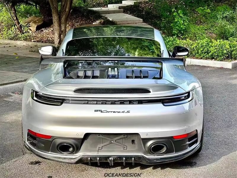 GT3 Style Wing Dry Carbon Fiber - Porsche 911 992 Carrera.