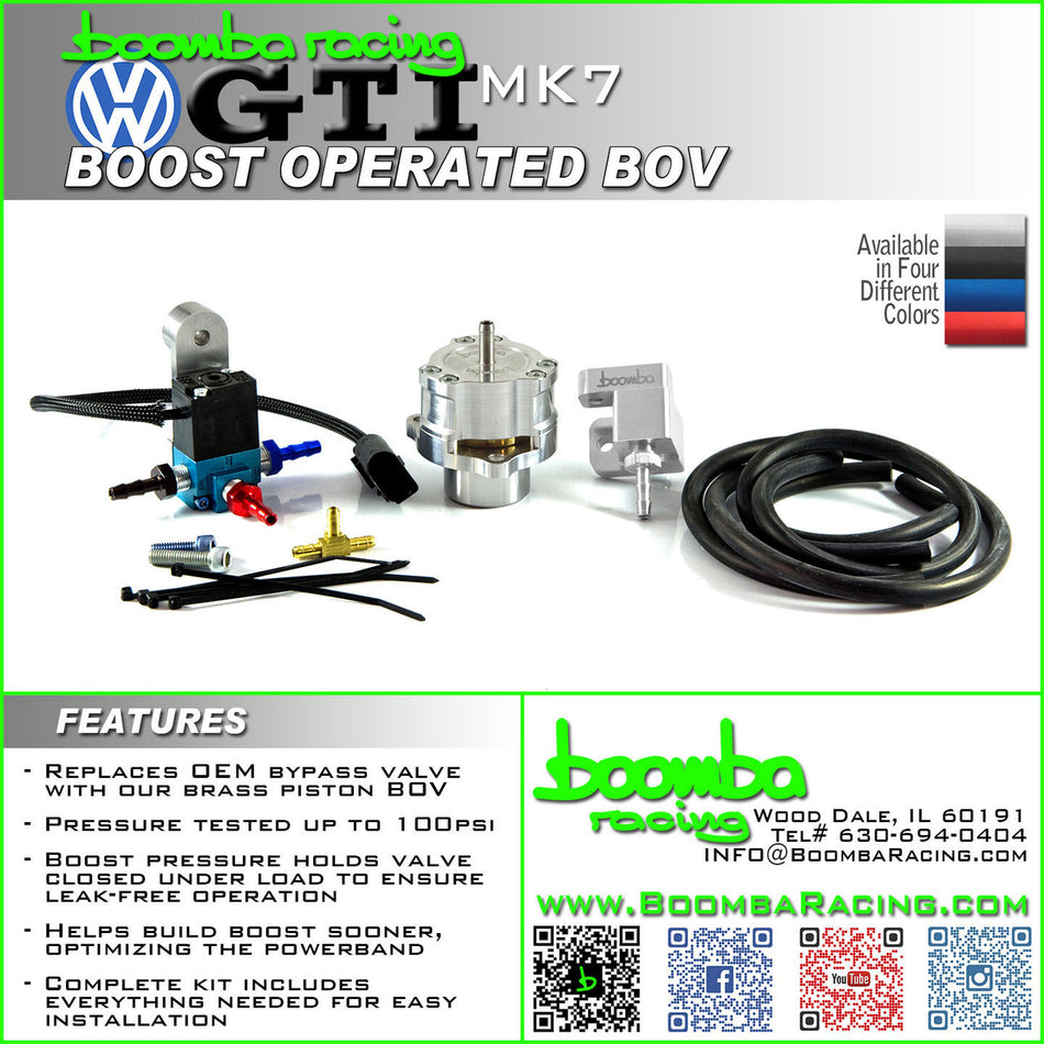 2015 + Volkswagen GTI / Golf R Boost Operated Blow Off Valve
