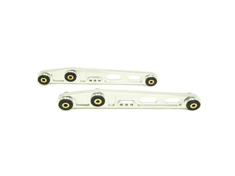 Godspeed Project Gen2 Billet Rear Lower Control Arms Silver Acura Integra 1994-2001.