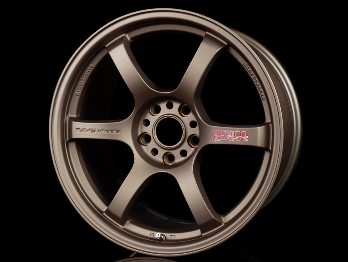 Rays Gram Lights 57DR Wheels - Bronze 2 18x9.5 / 5x114 / +38