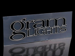 Rays Gram Lights Spoke Decal - Black.