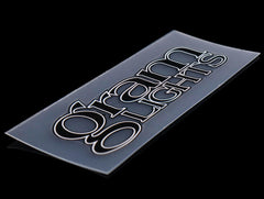 Rays Gram Lights Spoke Decal - Black.