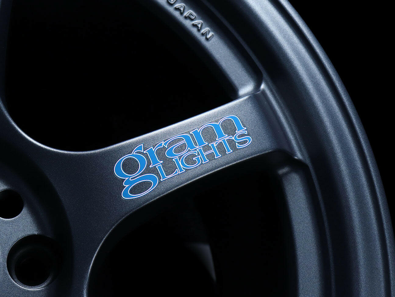 Rays Gram Lights Spoke Decal - Blue.