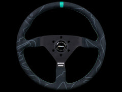 Greddy x Momo Monte Carlo Steering Wheel - Black Alcantara.