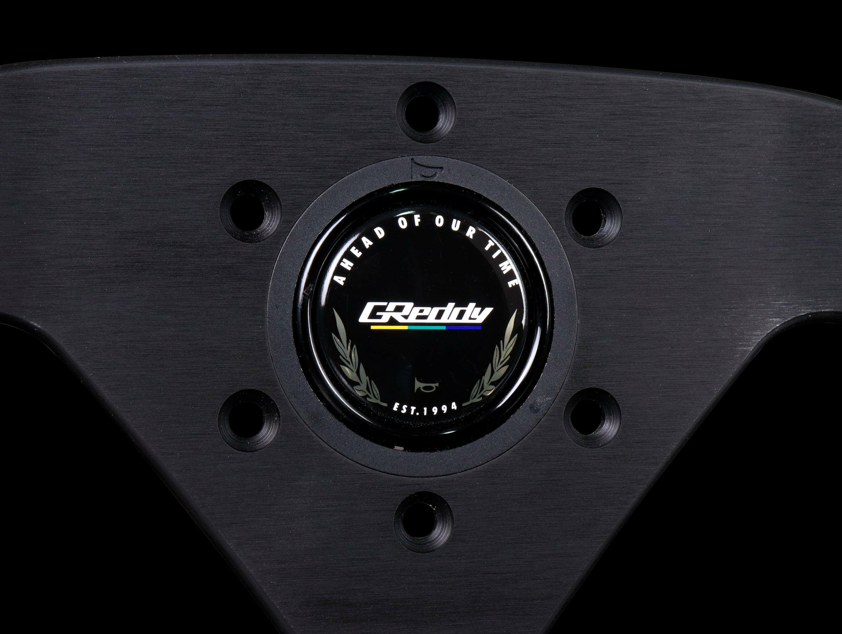 Greddy x Momo Monte Carlo Steering Wheel - Black Alcantara.