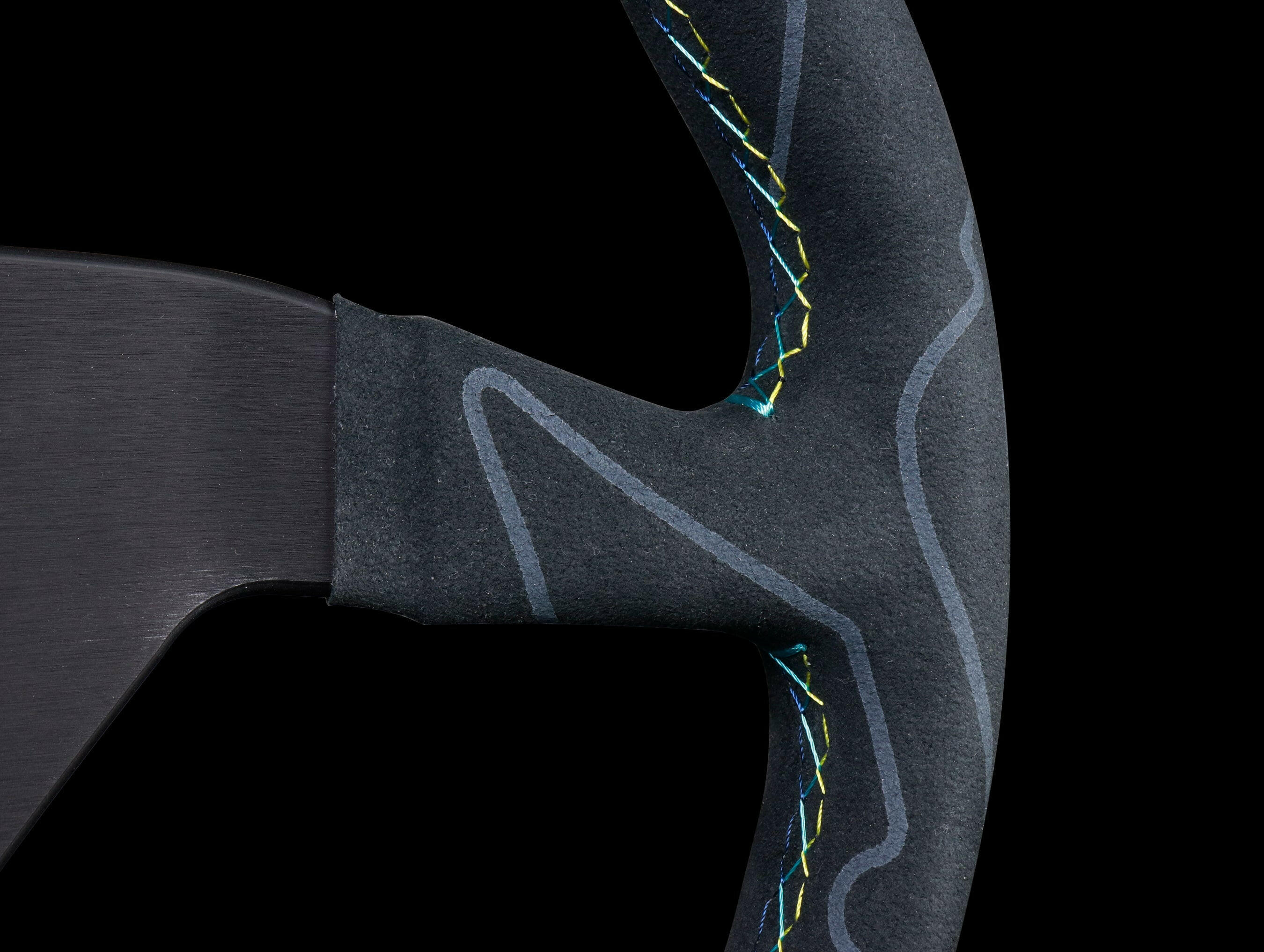 Greddy x Momo Monte Carlo Steering Wheel - Black Alcantara.