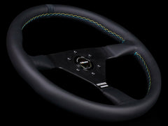 Greddy x Momo Monte Carlo Steering Wheel - Black Leather.