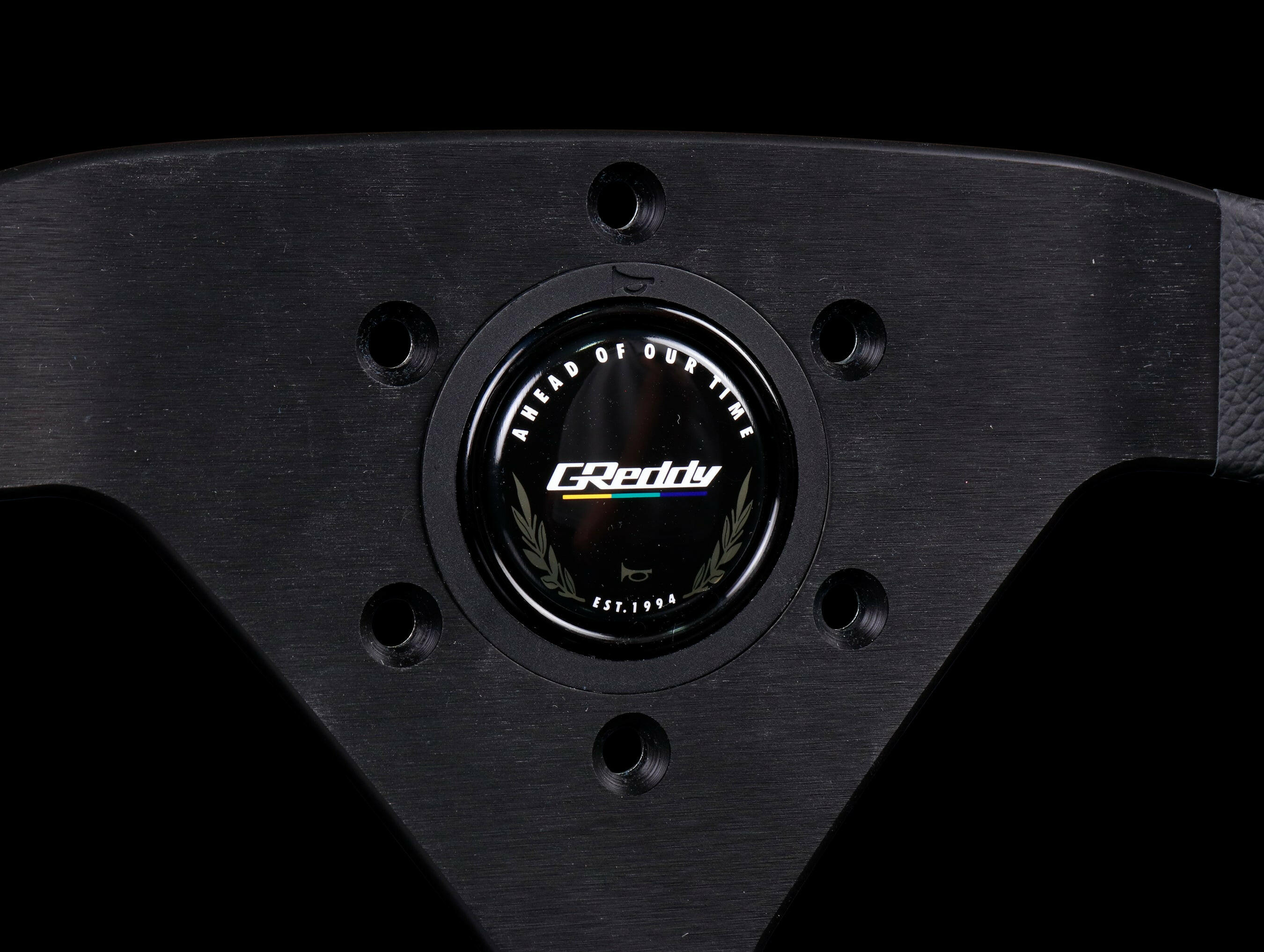 Greddy x Momo Monte Carlo Steering Wheel - Black Leather.