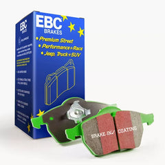 EBC Brakes Greenstuff Street sport Rear Disc Brake Pad Set FMSI D1103 Acura TL Rear 2009-2014