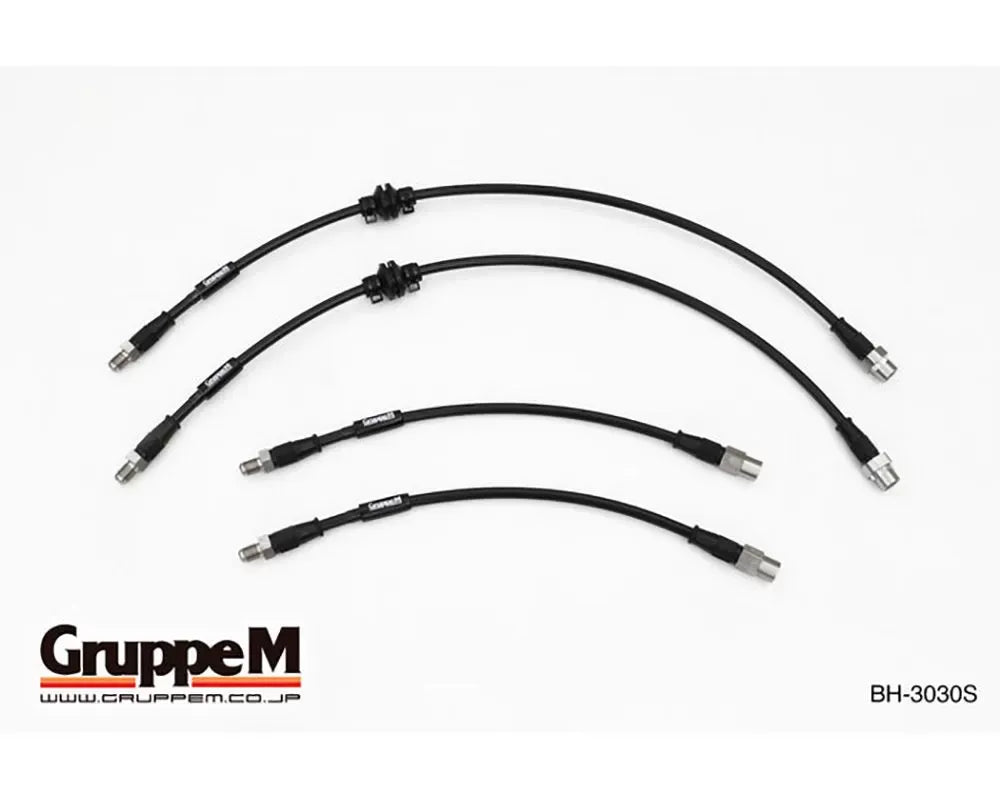 GruppeM Stainless Steel Fitting Brake Line System BMW M5 E60/E61 5-Series 5.0L 2004-2010.