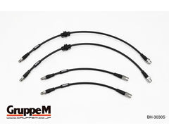 GruppeM Stainless Steel Fitting Brake Line System BMW M5 E60/E61 5-Series 5.0L 2004-2010.