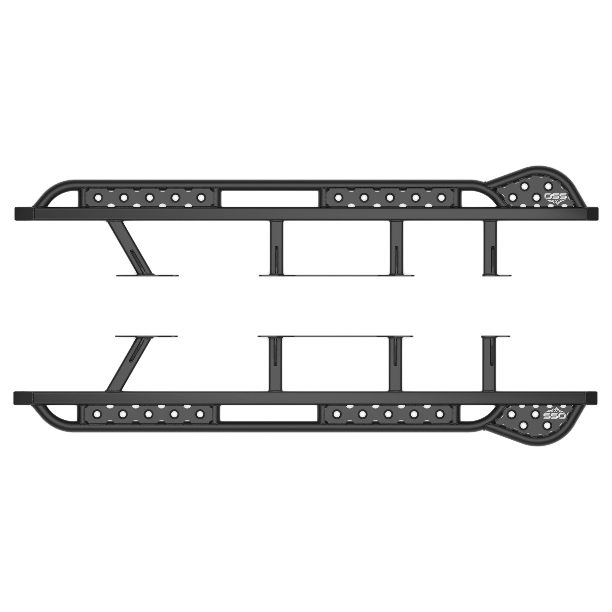 Southern Style Rock Sliders 2024+ Tacoma Double Cab Short Bed.