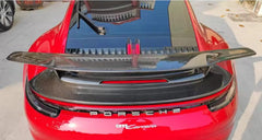 Carbon Fiber Rear Wing - Porsche 911/992 Carrera S.